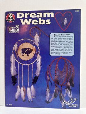 Dream Webs Craft Booklet DIY Dreamcatchers Native American Inspired Patterns 199